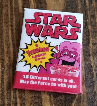 Star Wars General Mills Wax Pack series 3 - Franken Berry